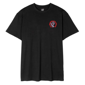 Santa Cruz Slime Balls SB Hand T-Shirt Black