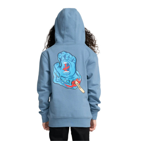 Santa Cruz Youth Hood Popsicle Hand Dusty Blue