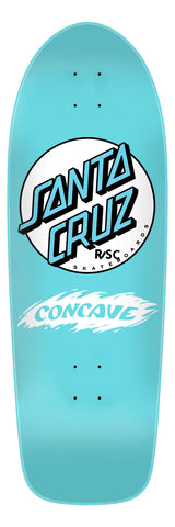 Santa Cruz skateboard deck Reissue RSC Concave turquoise 10.03"