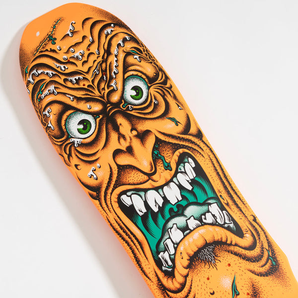 Santa Cruz skateboard deck Roskopp Face Reissue Orange 9.5"