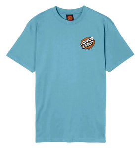 Santa Cruz tee shirt Slime Scream Norse Blue