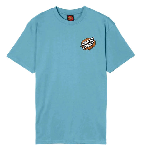Santa Cruz tee shirt Slime Scream Norse Blue