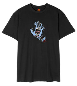Santa Cruz tee shirt Torn Hand Black