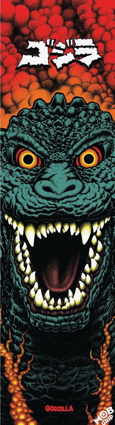 Santa Cruz x Godzilla Destroyer Grip Tape 9" x 33"