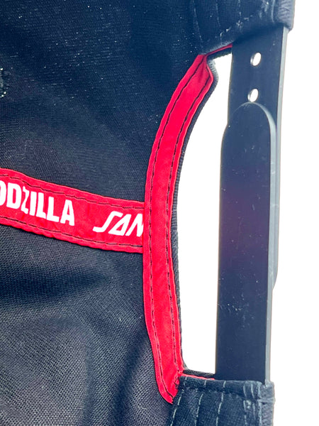 Santa Cruz x Godzilla Snapback cap Black One size