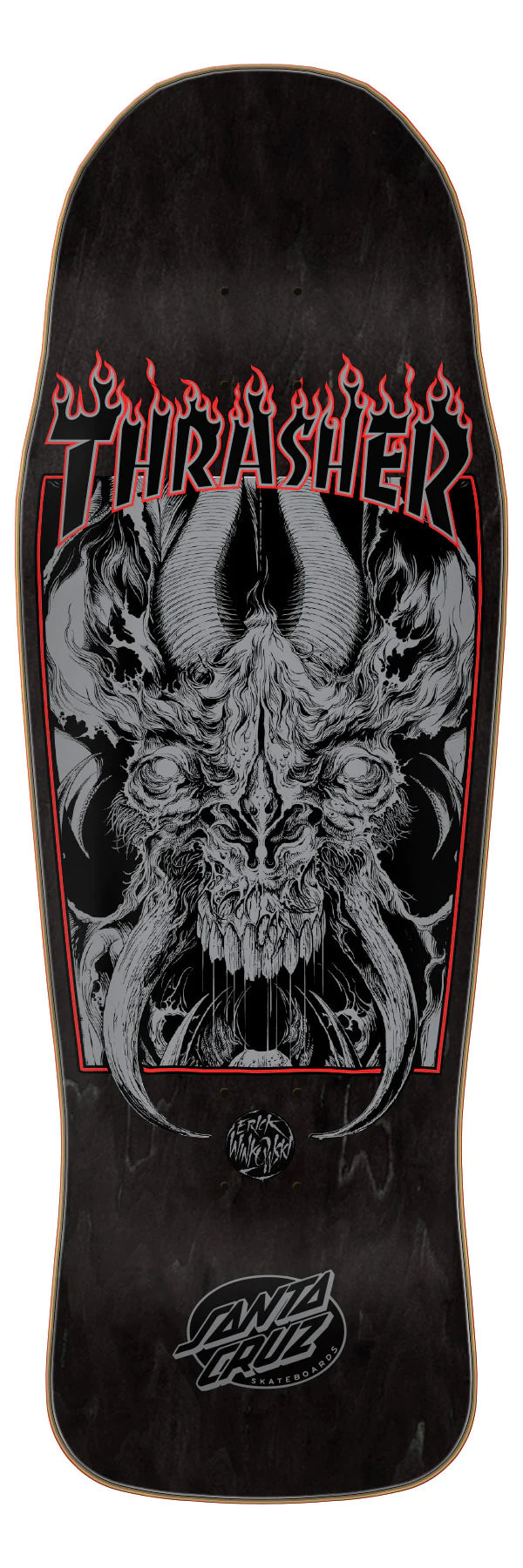 Santa Cruz x Thrasher Skateboard deck Thrasher Winkowski Primeval 10.34" SCR-SKD-5064