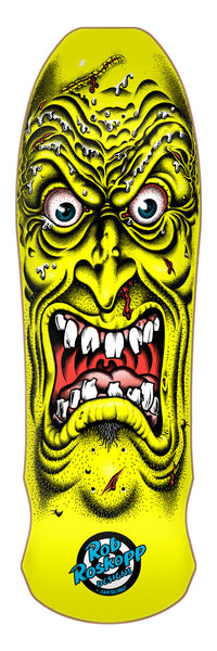 Santa Cruz skateboard deck Roskopp Face Reissue - Yellow 9.5"