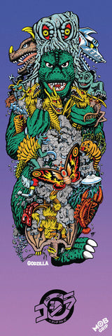 Santa Cruz x Godzilla Kaiju Roskopp Grip Tape 10" x 33"
