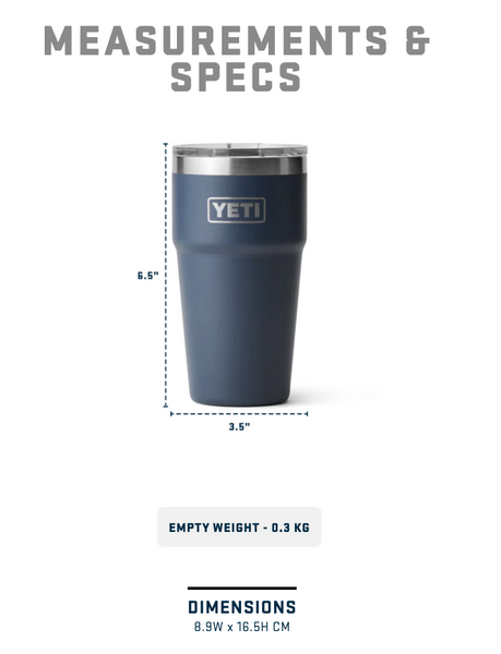 YETI Rambler® Stackable Cup Insulated – Pace Purple – 20oz / 591ml