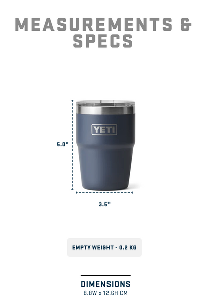 YETI Rambler® Stackable Cup Insulated – Pace Purple – 16oz / 473ml