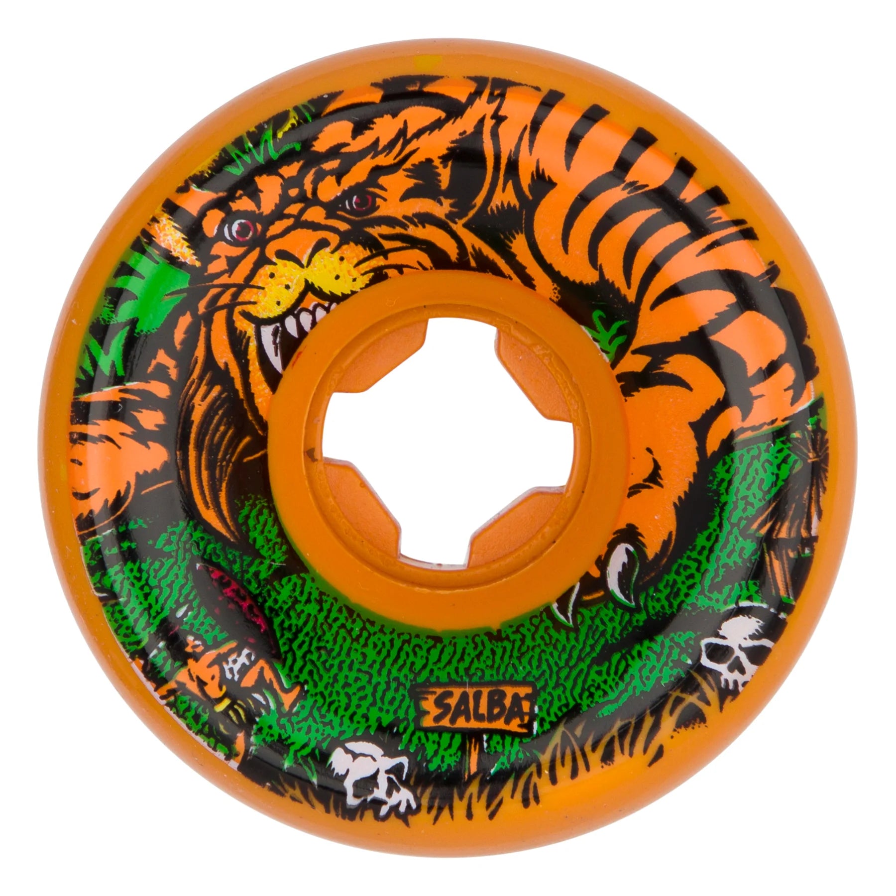 Slime Balls skateboard wheels Salba Tiger Vomits 95A 60mm Orange