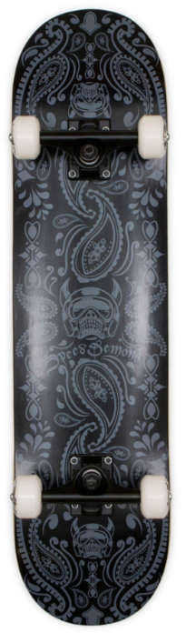 Speed Demons skateboard complete Bandana black 7.75"