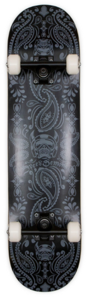 Speed Demons skateboard complete Bandana black 8"