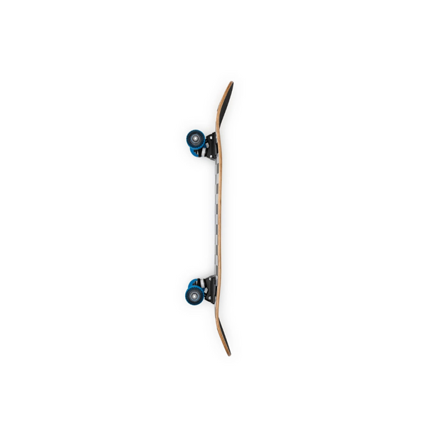 Speed Demons skateboard complete Checkers Black/Blue 7.75"