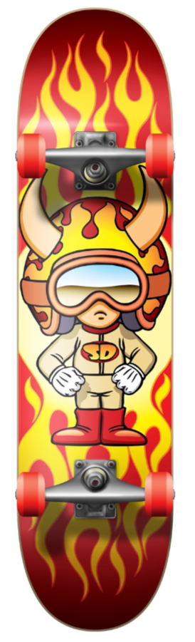 Speed Demons skateboard complete Hot Shot multi 7.50"