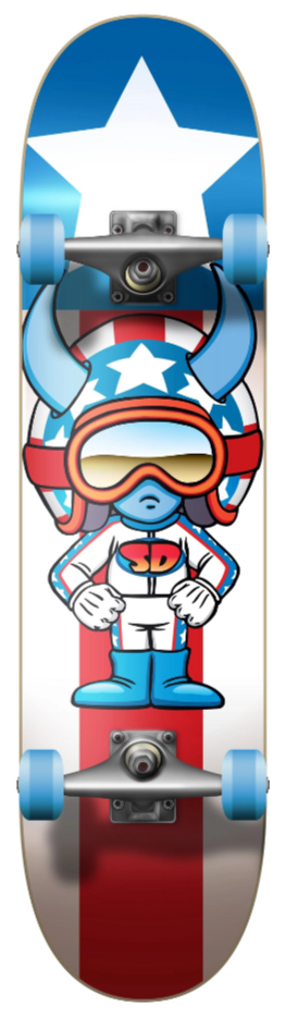 Speed Demons skateboard complete Stars 7.75"