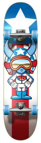 Speed Demons skateboard complete Stars 8"