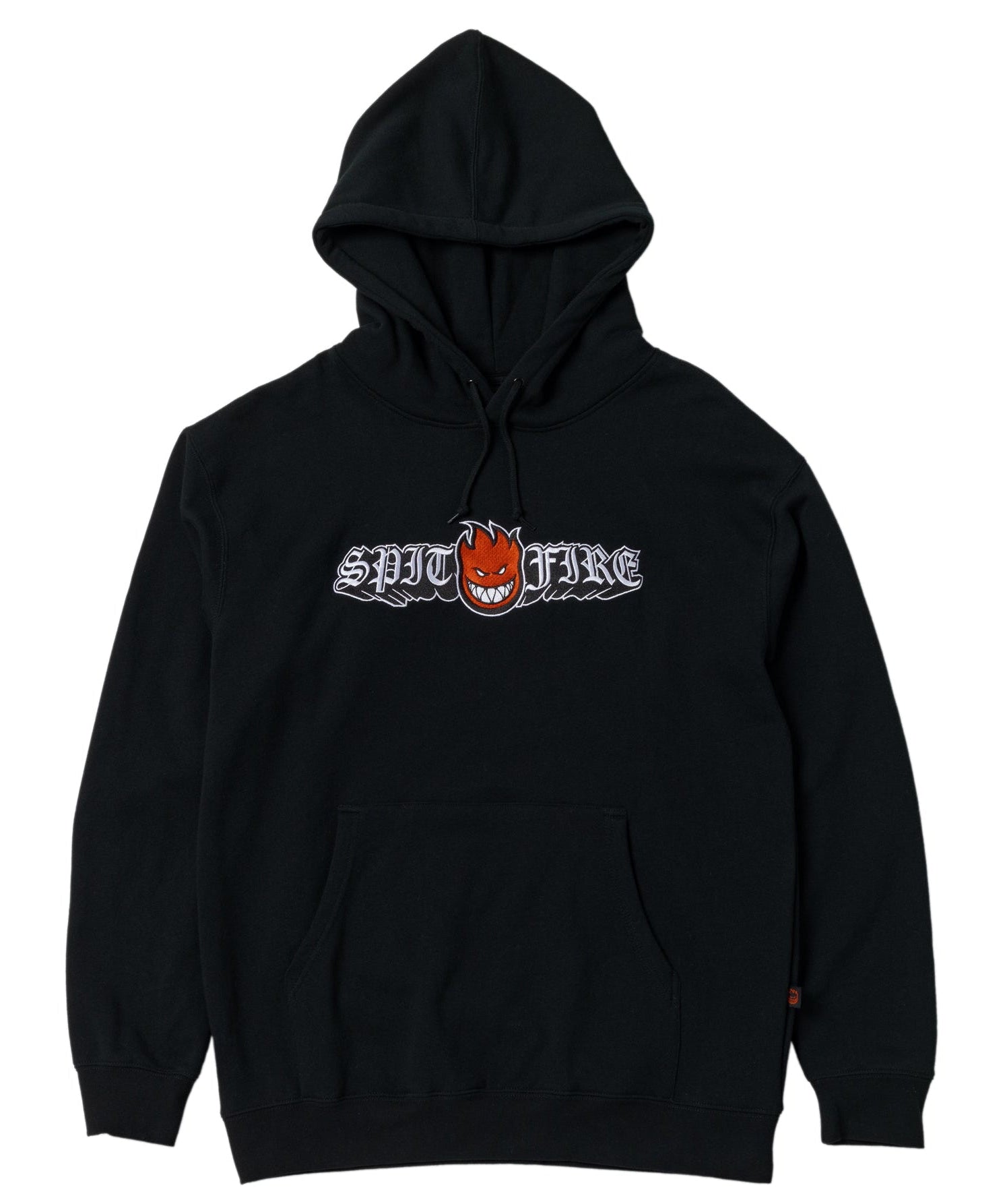 Spitfire pullover hoodie Old E Drop Bighead Emb Black