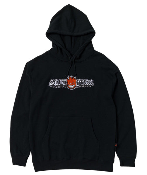 Spitfire pullover hoodie Old E Drop Bighead Emb Black
