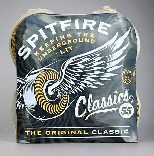Spitfire skateboard wheels Classics 99A White 55 MM