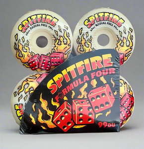Spitfire skateboard wheels Formula 4 Hot Hand radial Full 99A Natural 60 MM