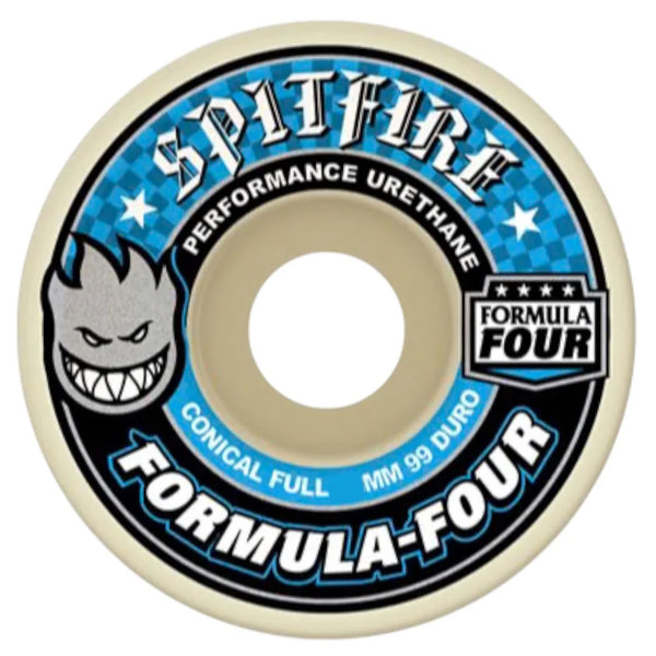 Spitfire skateboard wheels Formula Four Conical Full 99A 54mm (Pack of 4)