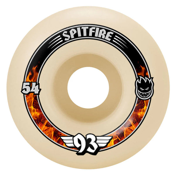 Spitfire skateboard wheels Formula Four Radial 93A 54mm (Pack of 4)