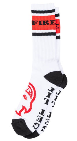 Spitfire socks Classic '87 Bighead White
