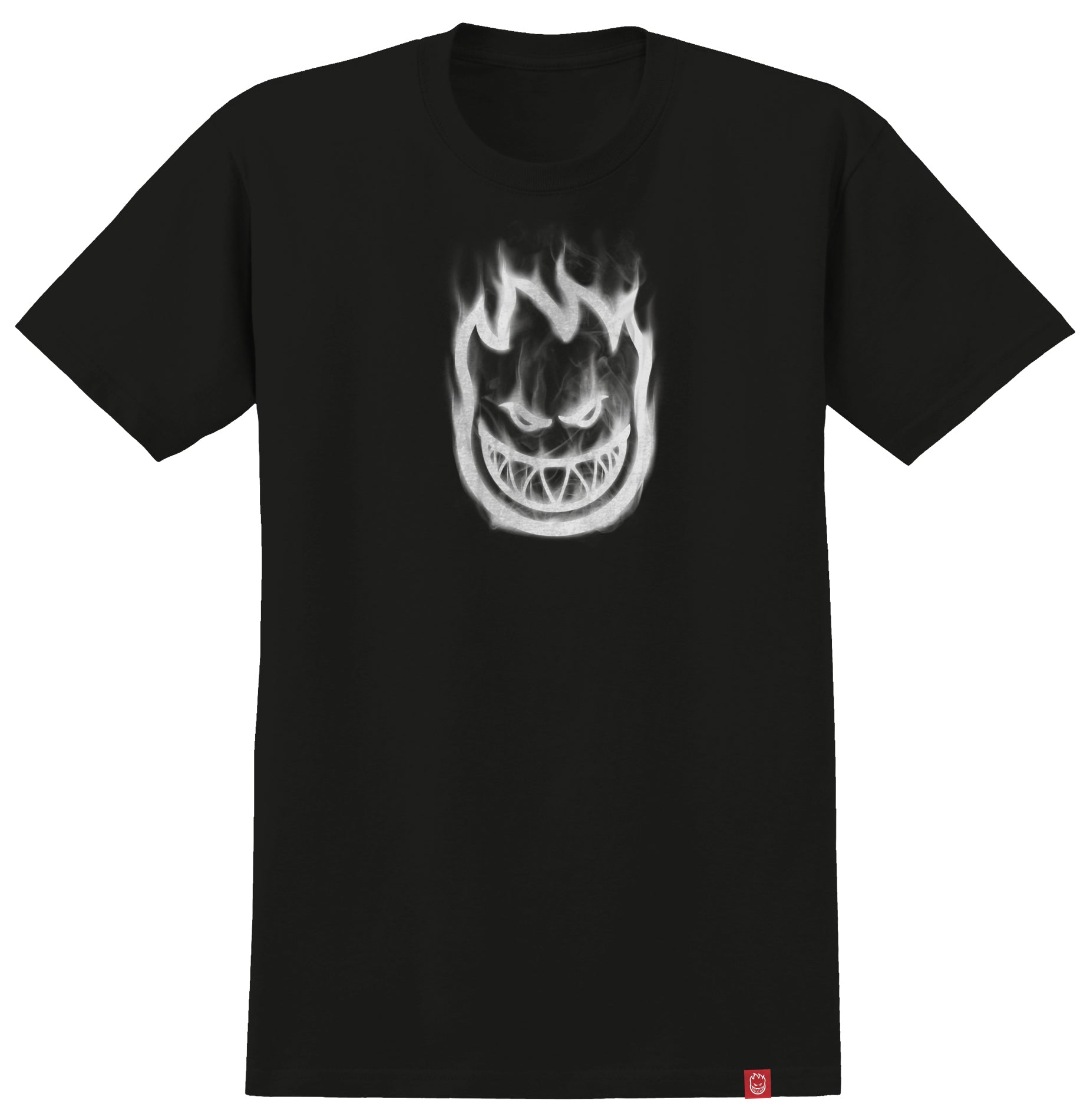 Spitfire tee shirt Bighead Smoke Black