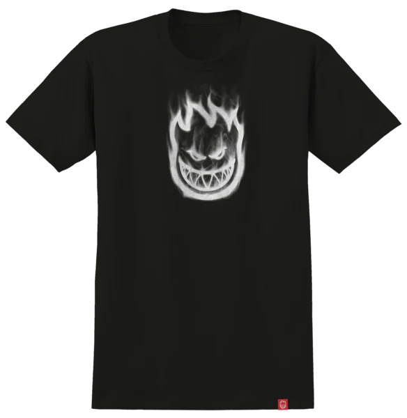 Spitfire tee shirt Bighead Smoke Black