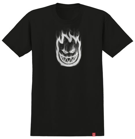 Spitfire tee shirt Bighead Smoke Black