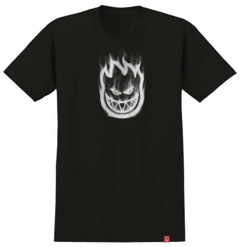 Spitfire tee shirt Bighead Smoke Black