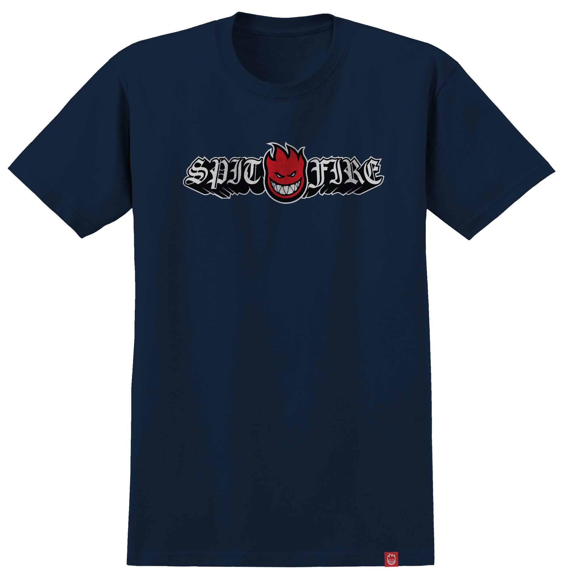 Spitfire tee shirt Old E Drop Bighead True Navy