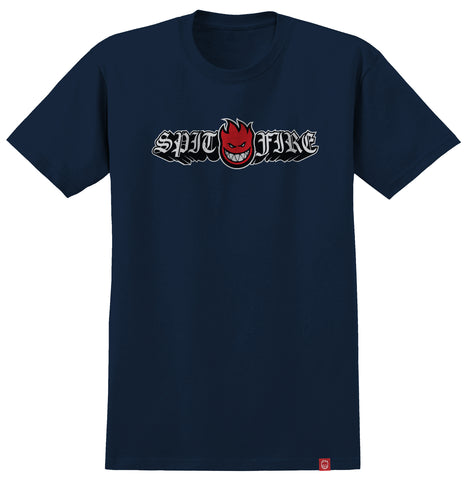 Spitfire tee shirt Old E Drop Bighead True Navy