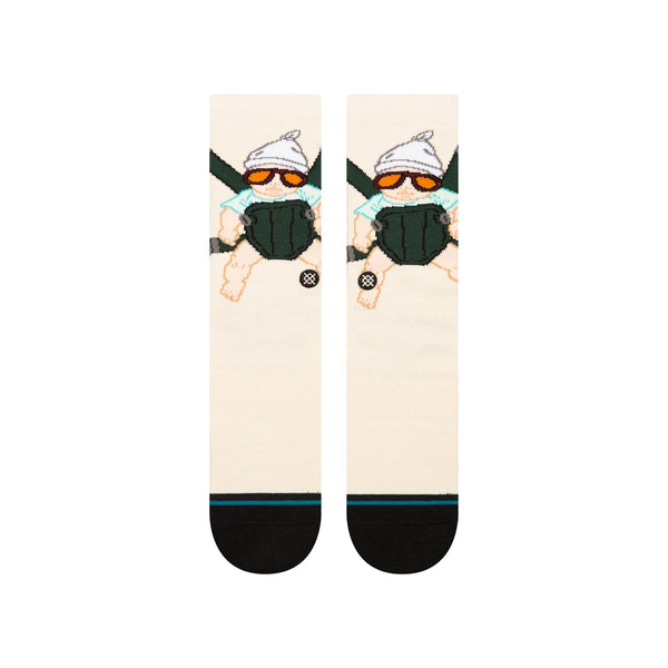 Stance Carlos Crew Socks Off White