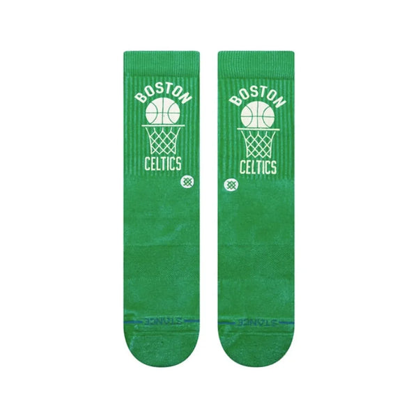 Stance Crew Socks NBA Vintage Boston Celtics Green