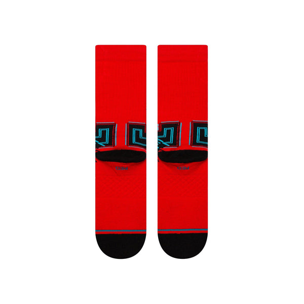 Stance Waka Waka Waka Crew Socks Red A545B24POW-BLU