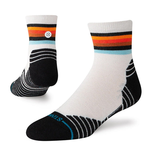 Stance Socks Vindicated Mid Wool Quarter (RWS Certified) Light Heather