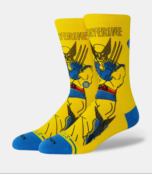 Stance crew socks Marvel Wolverine Crew Yellow