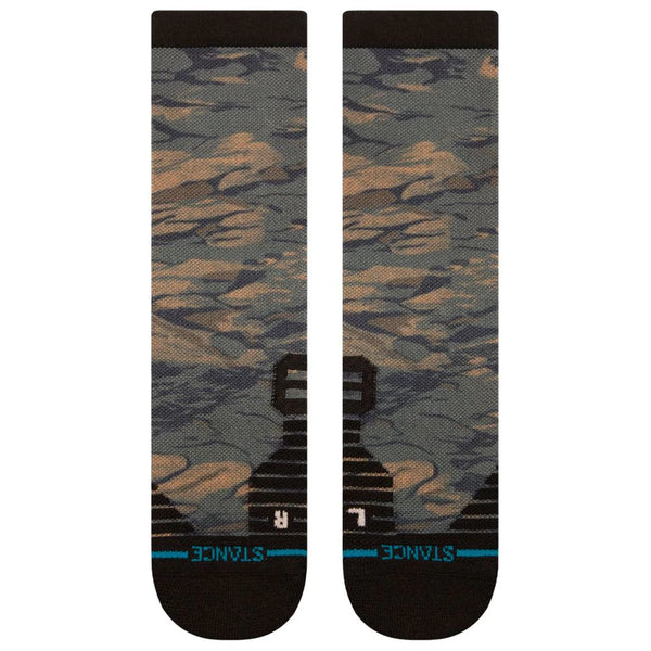 Stance crew socks Rompin Mid Brown