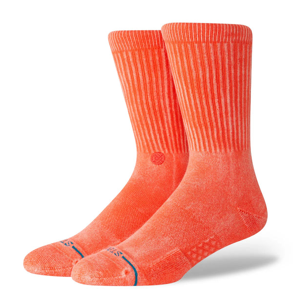 Stance crew socks Icon Dyed Crew Coral