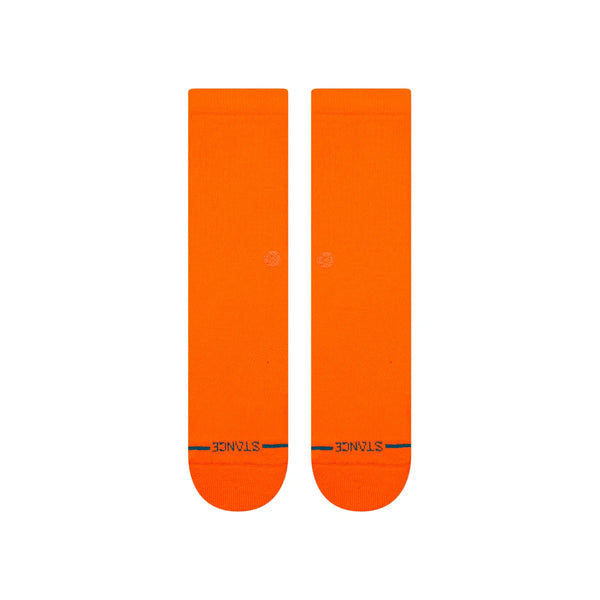 Stance crew socks Icon Neon Orange