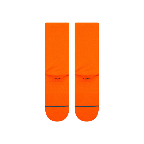Stance crew socks Icon Neon Orange
