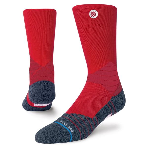 Stance crew socks Icon Sport Crew Red