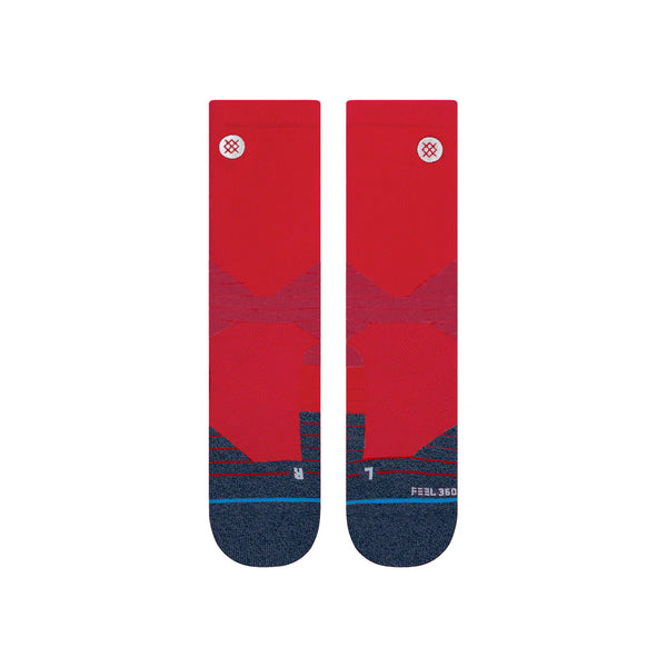 Stance crew socks Icon Sport Crew Red
