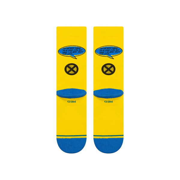 Stance crew socks Wolverine Kids Crew Yellow