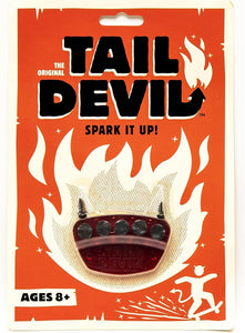 Tail Devil skateboard spark plate - Red