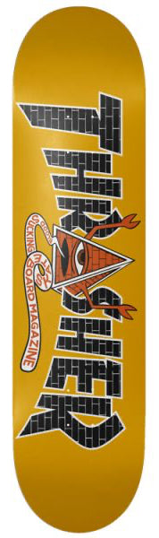 Toy Machine x Trasher skateboard deck Pyramid Sect 8.5"