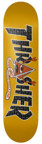Toy Machine x Trasher skateboard deck Pyramid Sect 8.5"