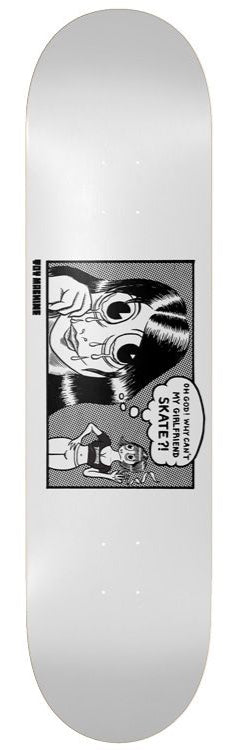 Toy Machine x Trasher skateboard deck Girlfriend 8.25"